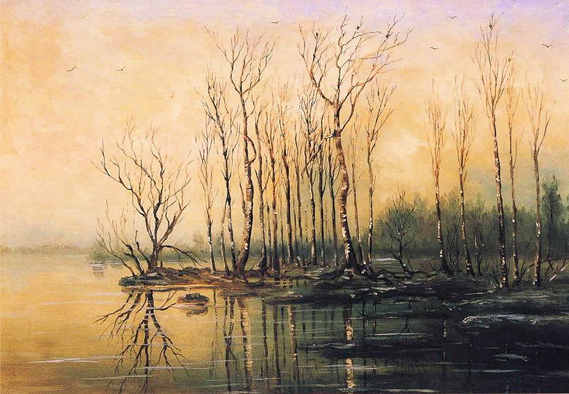 unknow artist High Water oil painting picture